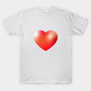 Red heart T-Shirt